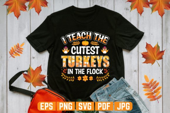 Cutest Turkey T-Shirt Design for Festive Branding