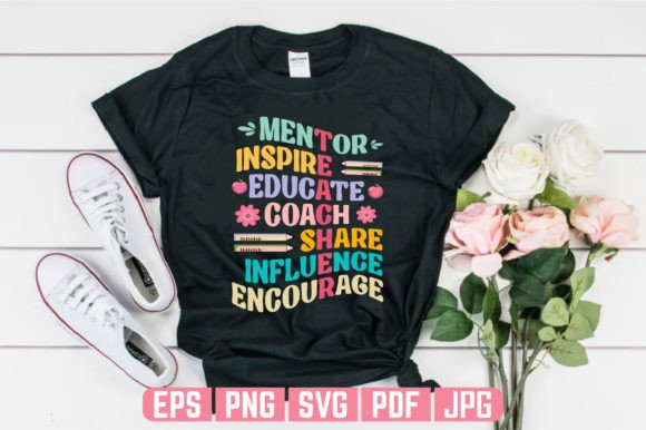 Happy Teachers Day Waving T-Shirt Design: A Graphics Review