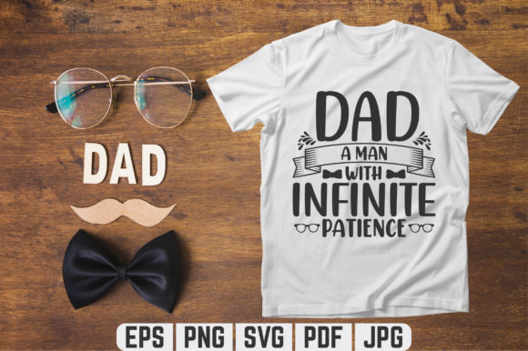 Review: Dad a Man with SVG T-shirt Design for Graphics