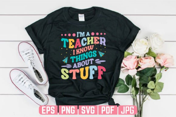 Review: I'm a Teachers Day Wavy T-shirt Design