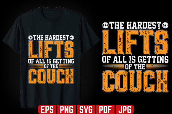 Review: The Hardest Lifts GYM T-shirt Design for Graphics