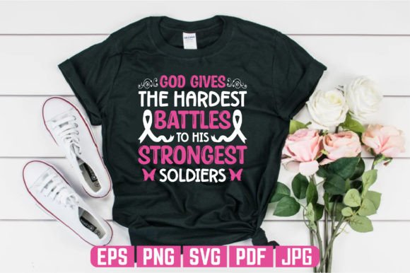 Strongest Breast Cancer T-shirt Design: A Graphics Must-Have